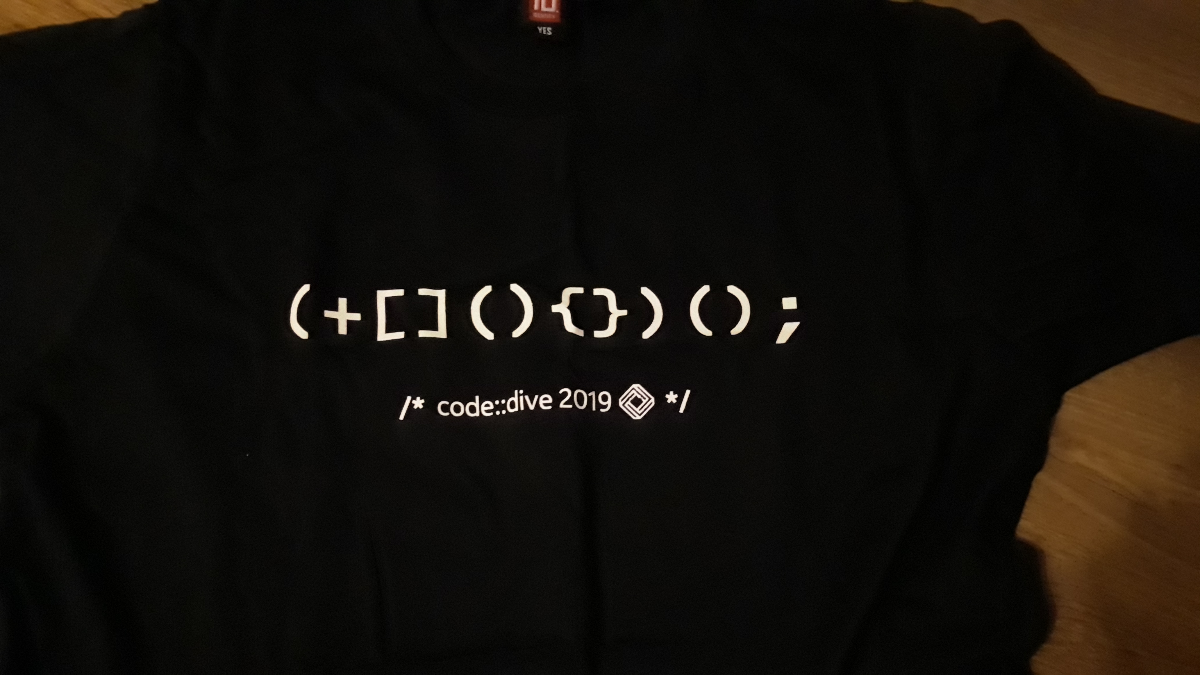 Code::Dive 2019 T-Shirt